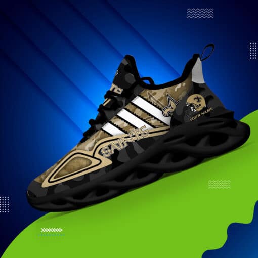 New Orleans Saints Personalized Yezy Running Sneakers