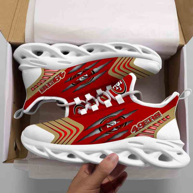 San Francisco 49ers Yezy Running Sneakers