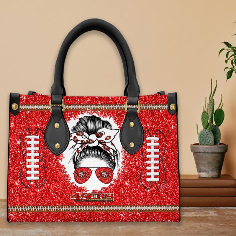 San Francisco 49ers Leather Hand Bag