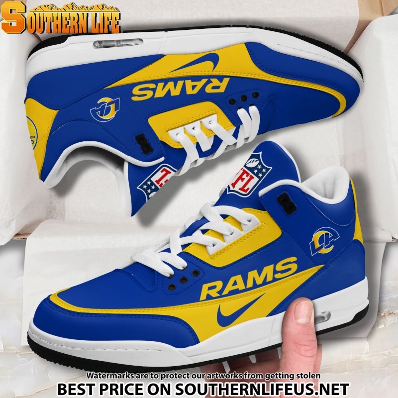 Los Angeles Rams JD3 New Sport Sneakers Side View