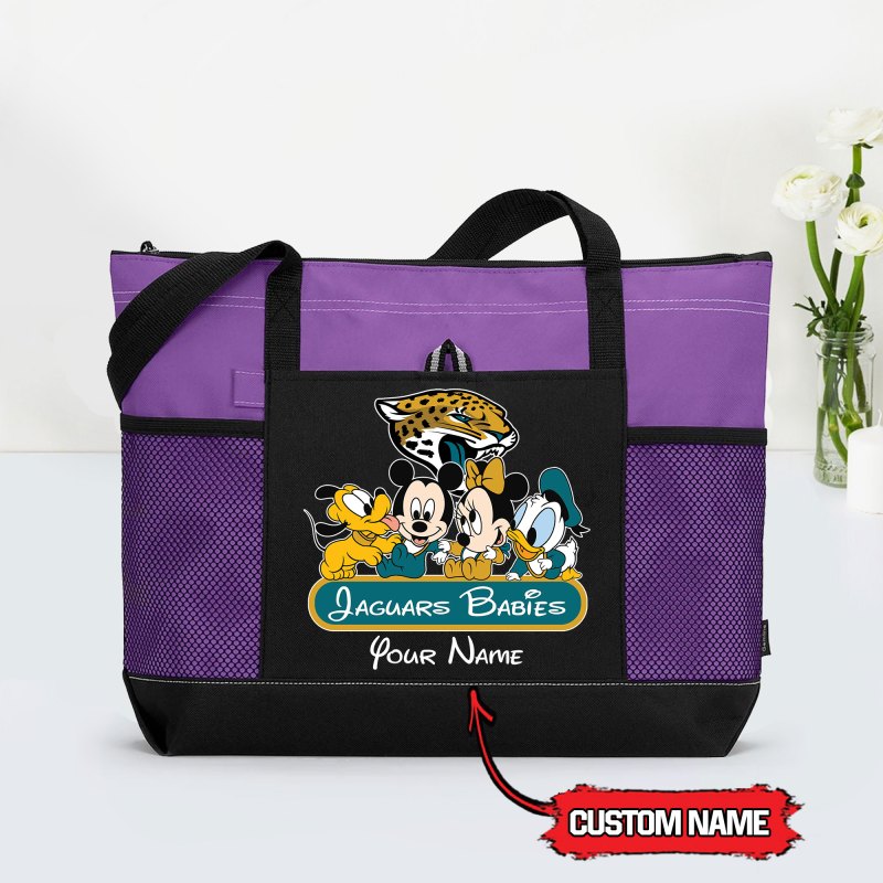 Jacksonville Jaguars Personalized Babies Tote Bag