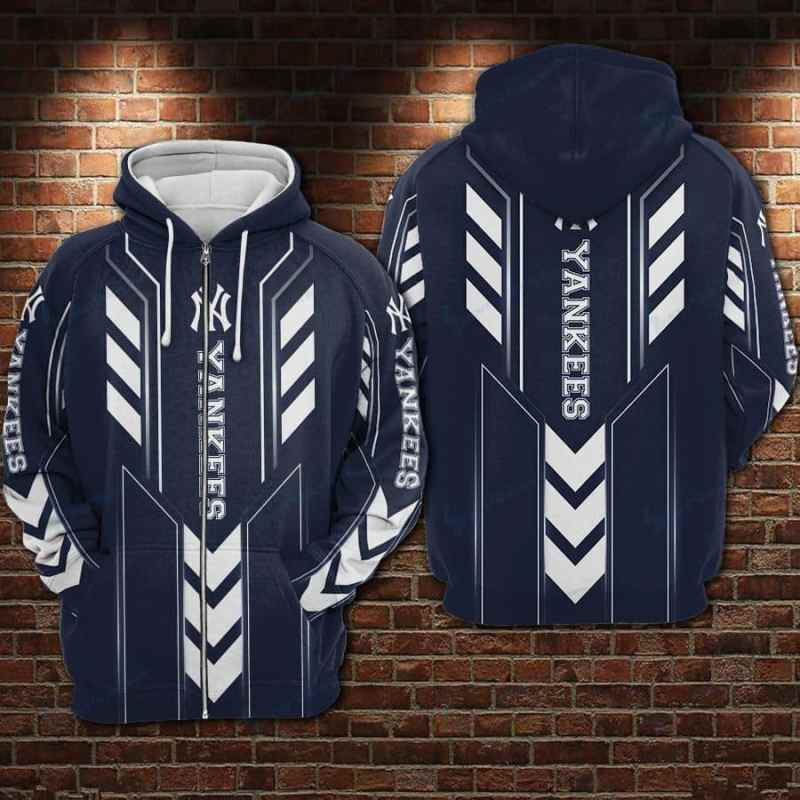 New York Yankees Limited Hoodie 953 - Back View