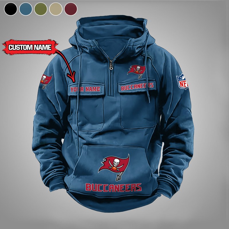 Tampa Bay Buccaneers Hoodie Blue