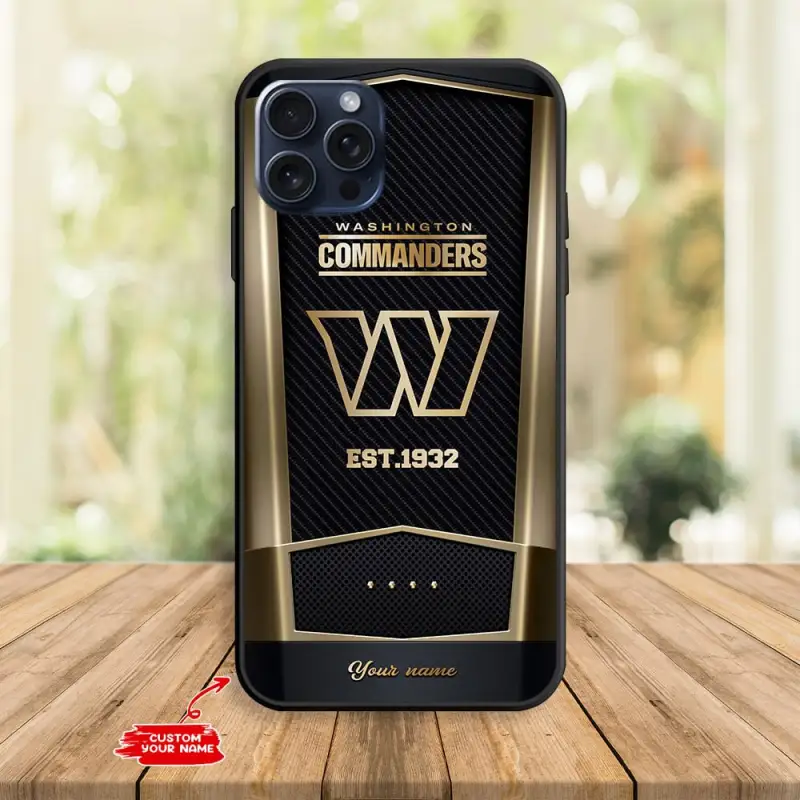 Washington Commanders Personalized Phone Case