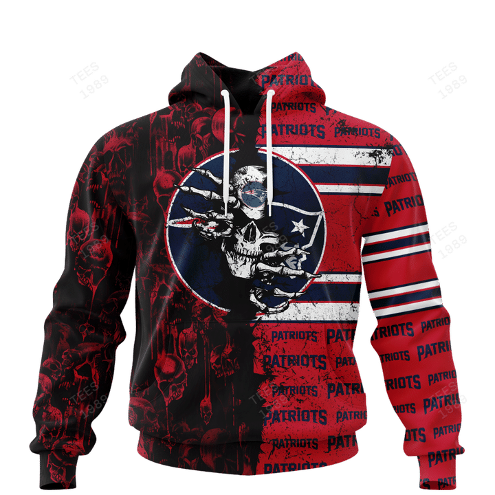 New England Patriots All Over Printed Sweater