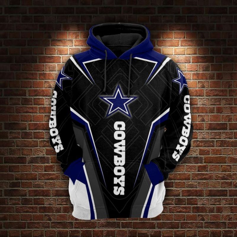Dallas Cowboys GM Style 2 Hoodie back view