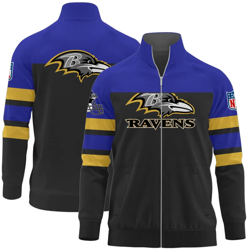 Baltimore Ravens Stand Collar Jacket