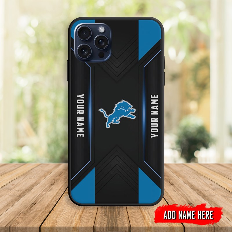 Detroit Lions Personalized Phone Case Image 2