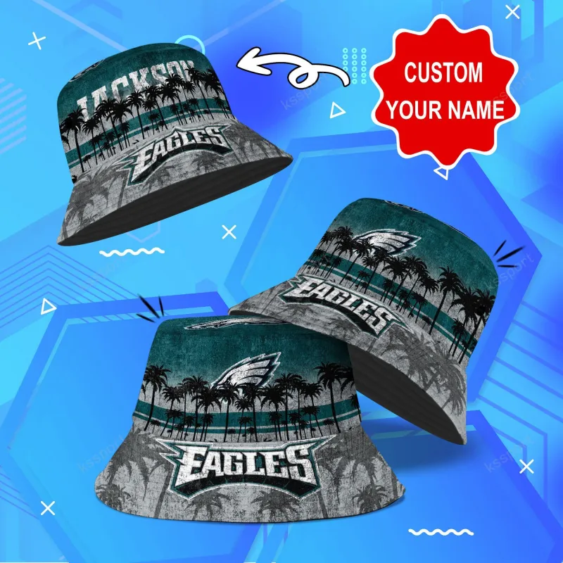 Philadelphia Eagles Personalized Bucket Hat