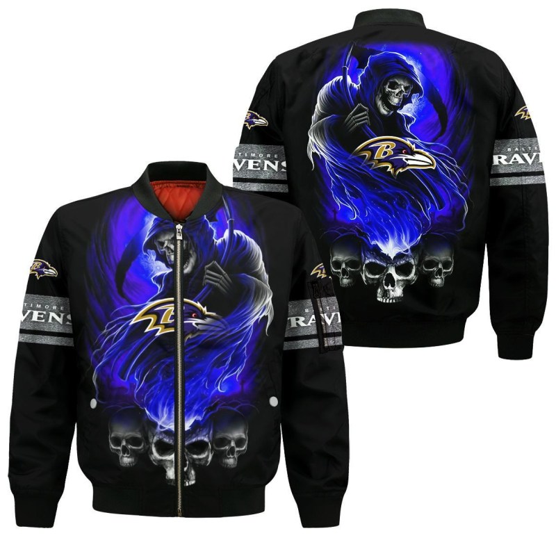 Baltimore Ravens Bomber Jacket