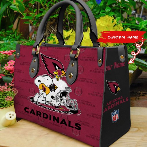 Arizona Cardinals Leather Handbag