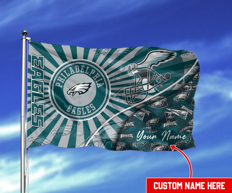 Philadelphia Eagles Personalized Flag