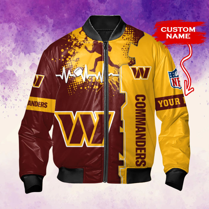 Washington Commanders Bomber Jacket - Stylish Design