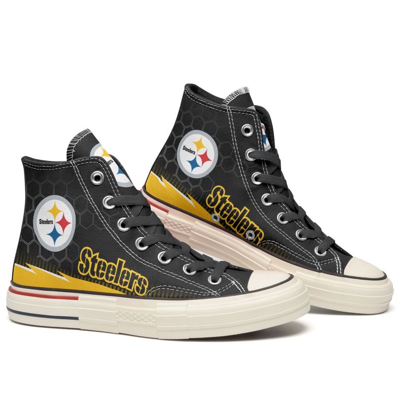 Pittsburgh Steelers High Top Shoes