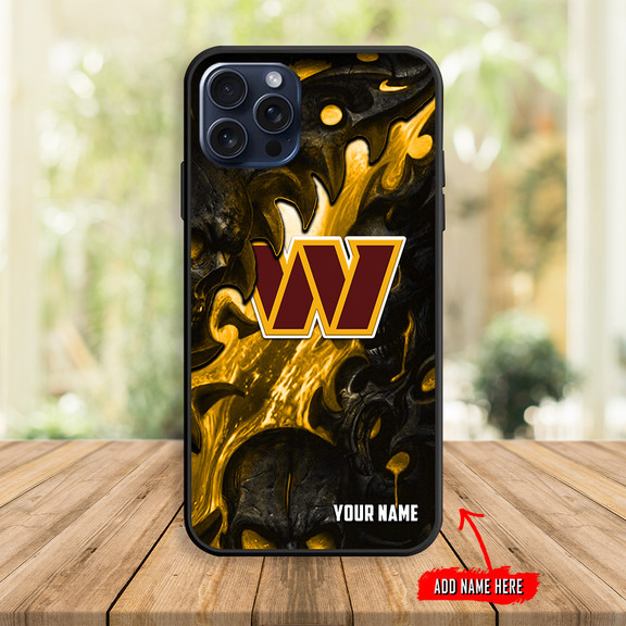 Washington Commanders Personalized Phone Case