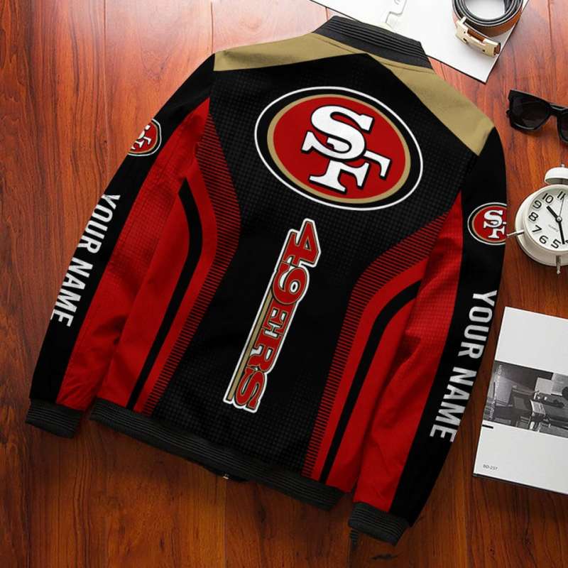 San Francisco 49ers Personalized Bomber Jacket
