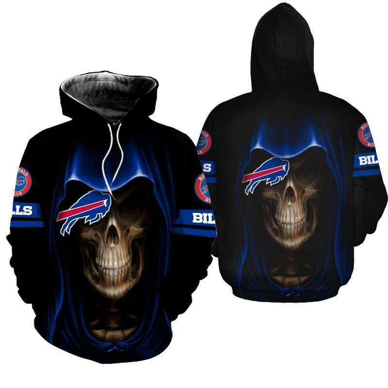 NFL Buffalo Bills Limited Edition All Over Print Sweatshirt Zip Hoodie