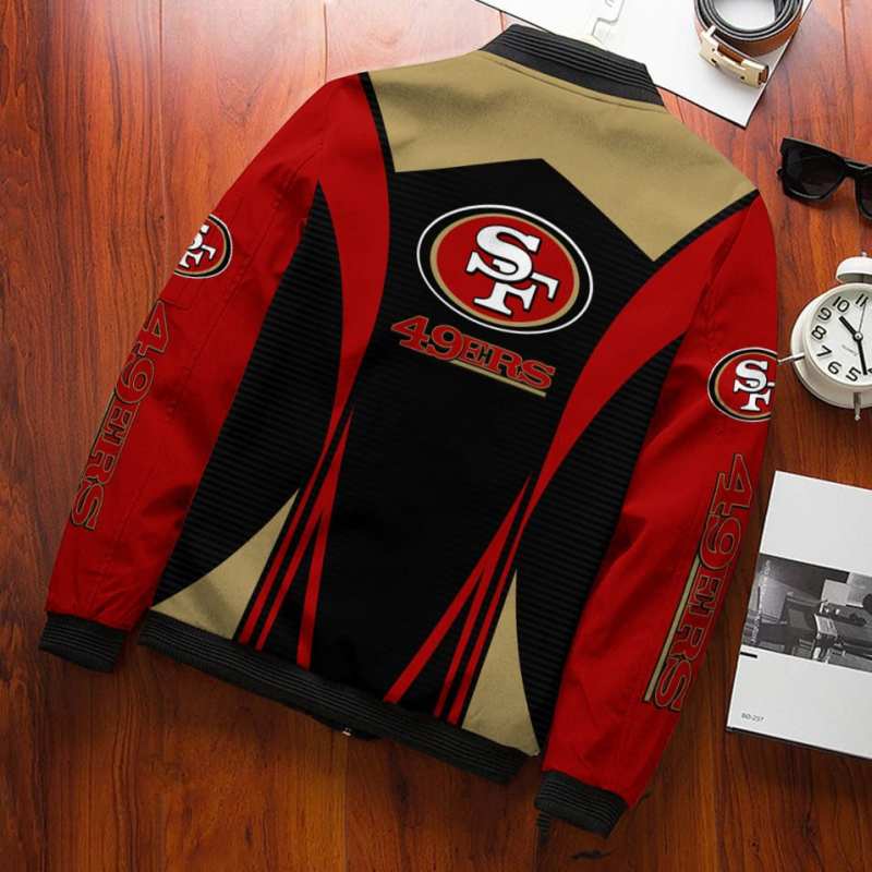 San Francisco 49ers Bomber Jacket Alternate View