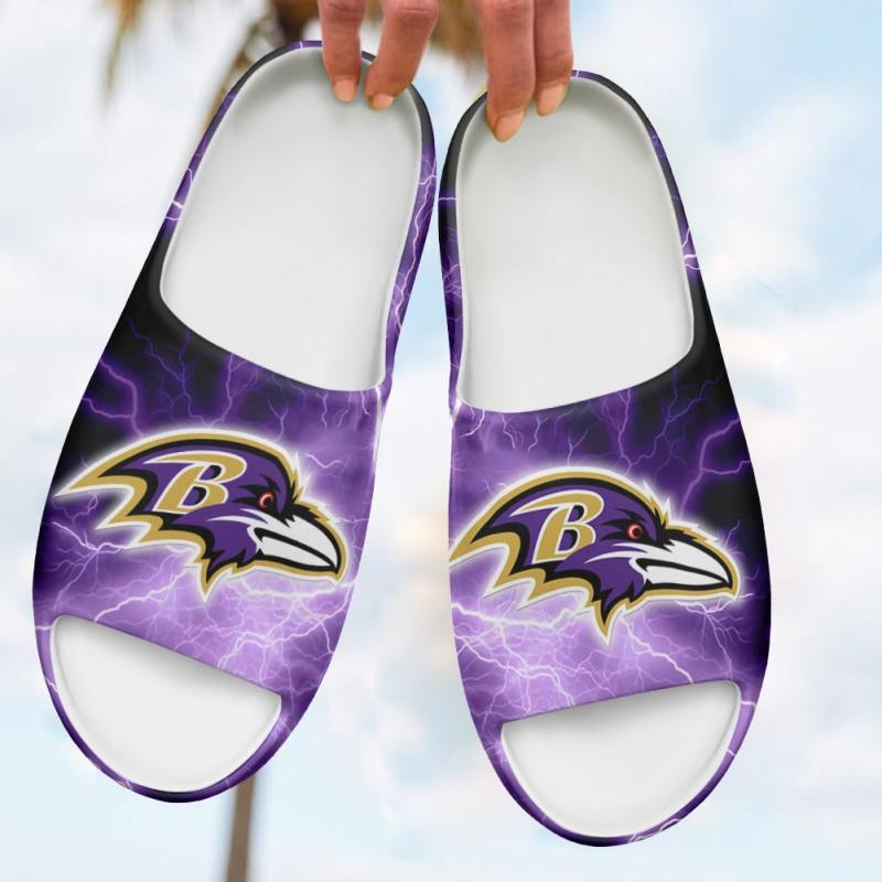 Baltimore Ravens Yeezy Slippers 2