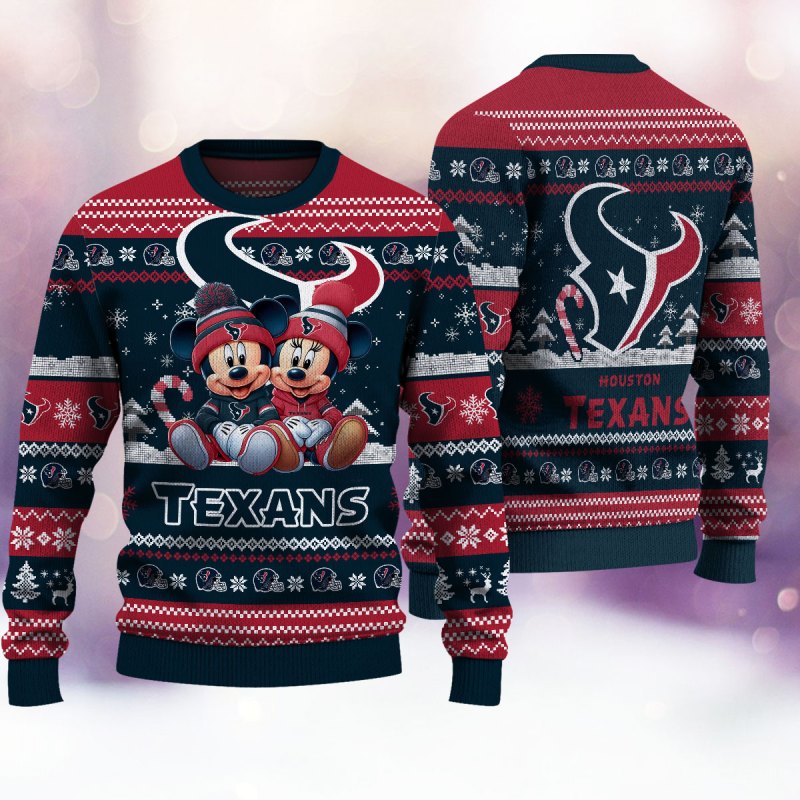Houston Texans Ugly Christmas Sweater