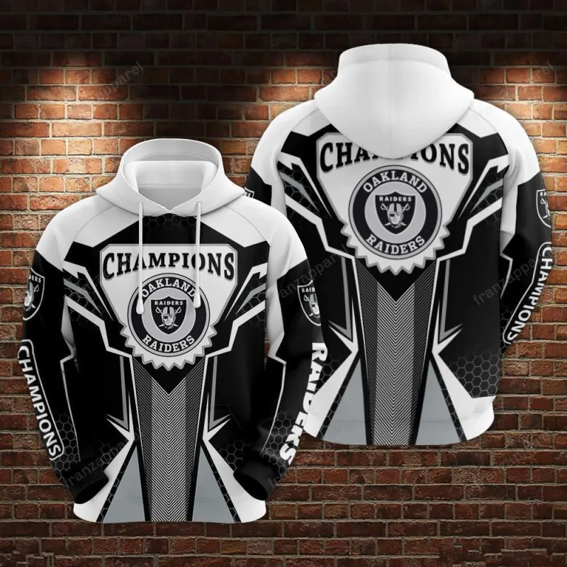 Las Vegas Raiders Hoodie and Jogger Outfit