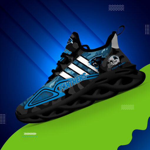 Carolina Panthers Personalized Yezy Sneakers 7