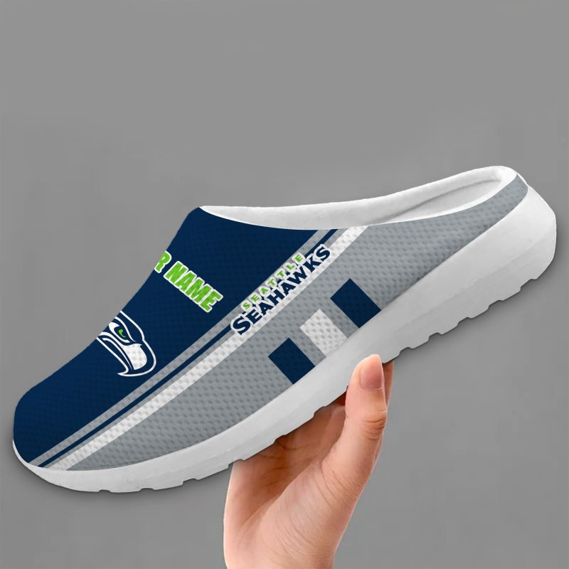 NFL Slip-on Half Shoes for Seattle Seahawks Fans