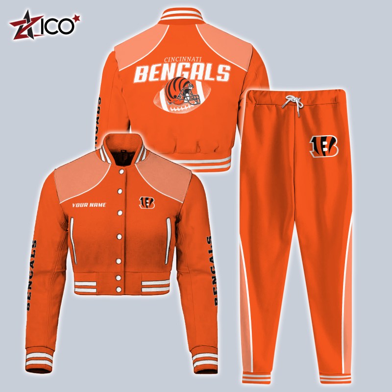 Full Cincinnati Bengals Combo Tracksuit