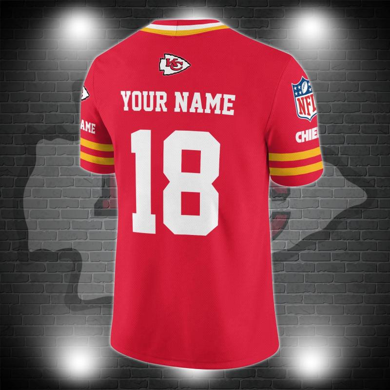 Kansas City Chiefs Personalized Jersey 3