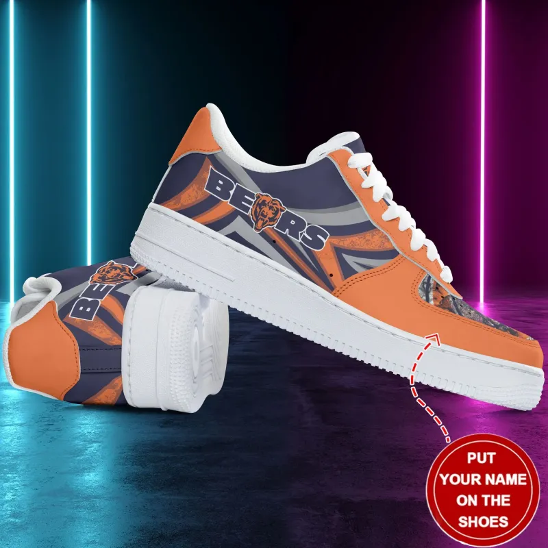 Chicago Bears Personalized AF1 Shoes