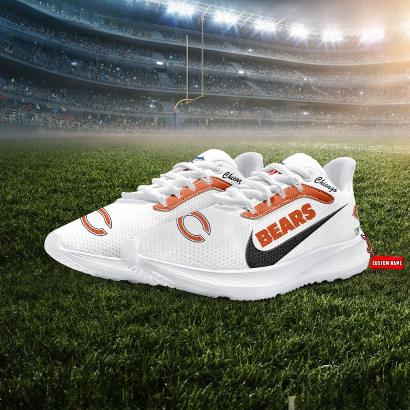 Chicago Bears Patch Decor Shoes