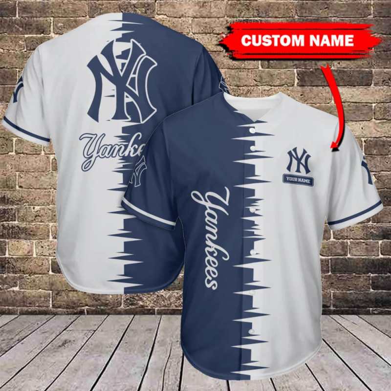 New York Yankees Personalized Baseball Jersey