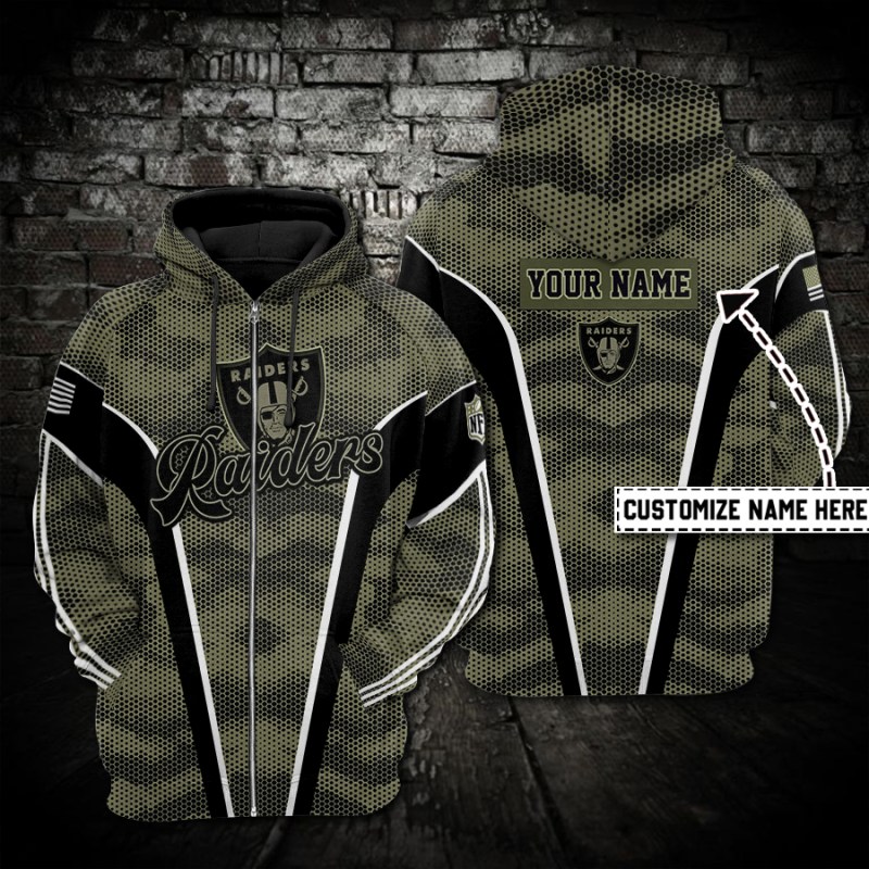 Las Vegas Raiders Personalized Hoodie