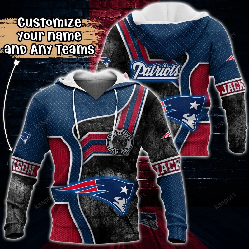 New England Patriots Personalized Hoodie