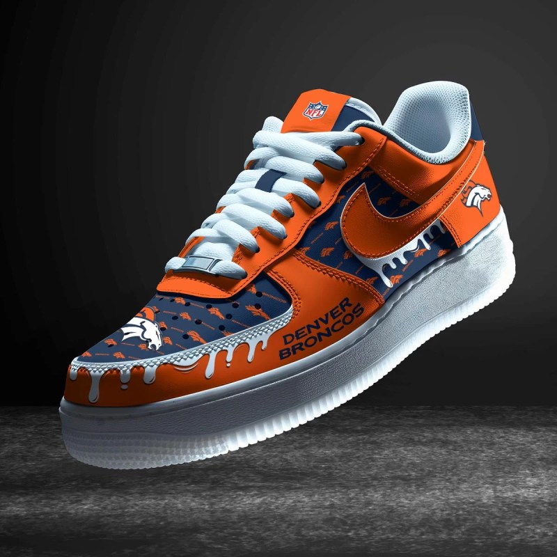 Denver Broncos Personalized Sneakers