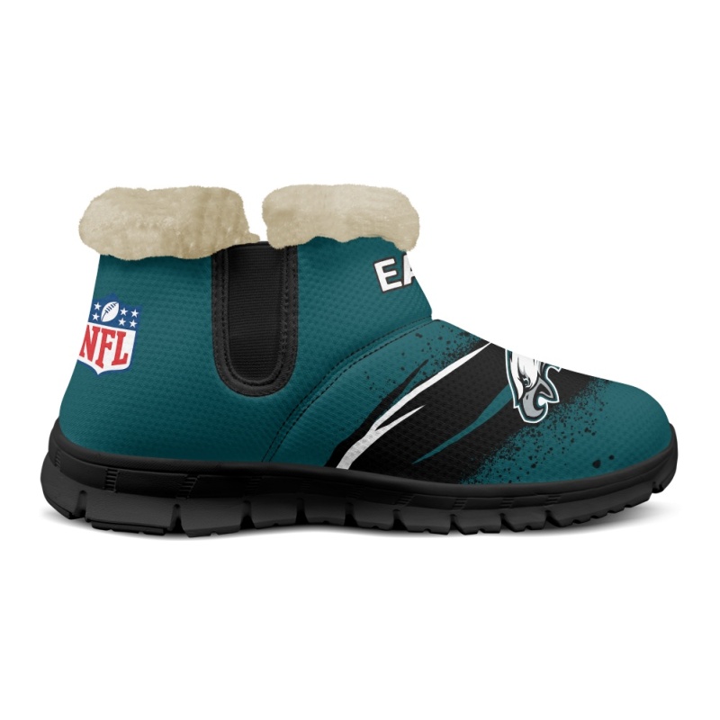 Philadelphia Eagles Comfy Winter Snow Boots Image 5