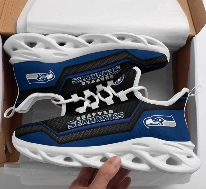 Seattle Seahawks Yezy Running Sneakers
