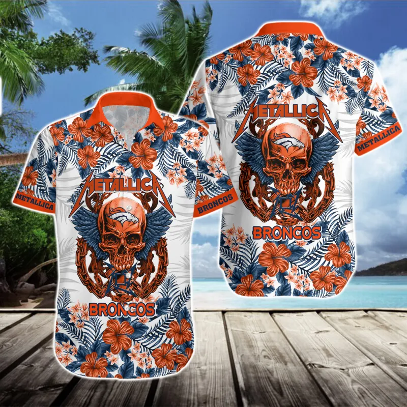 Denver Broncos Hawaii Shirt & Shorts