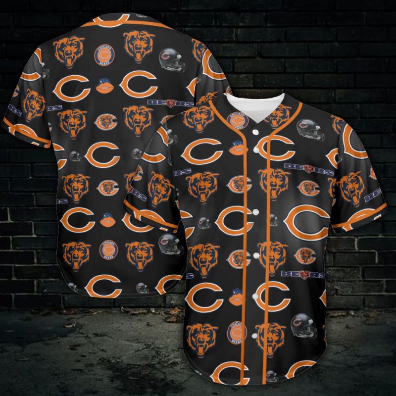 Chicago Bears Baseball Jersey
