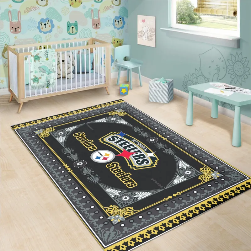 Pittsburgh Steelers Rectangle Rug