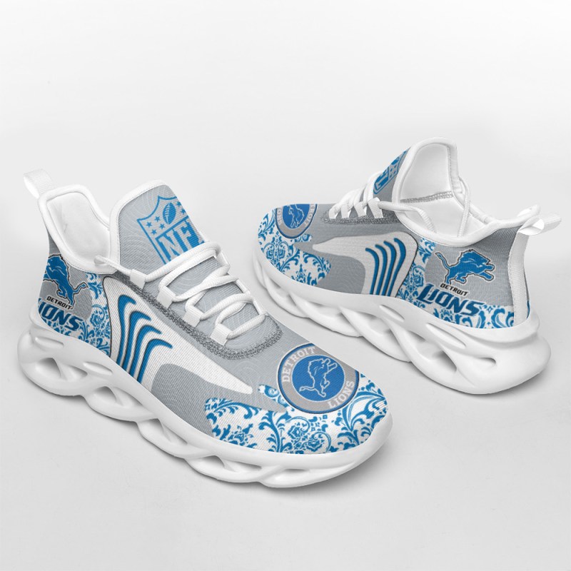 Detroit Lions Yezy Running Sneakers