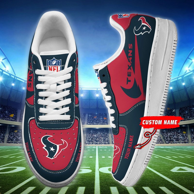 Houston Texans Personalized AF1 Shoes