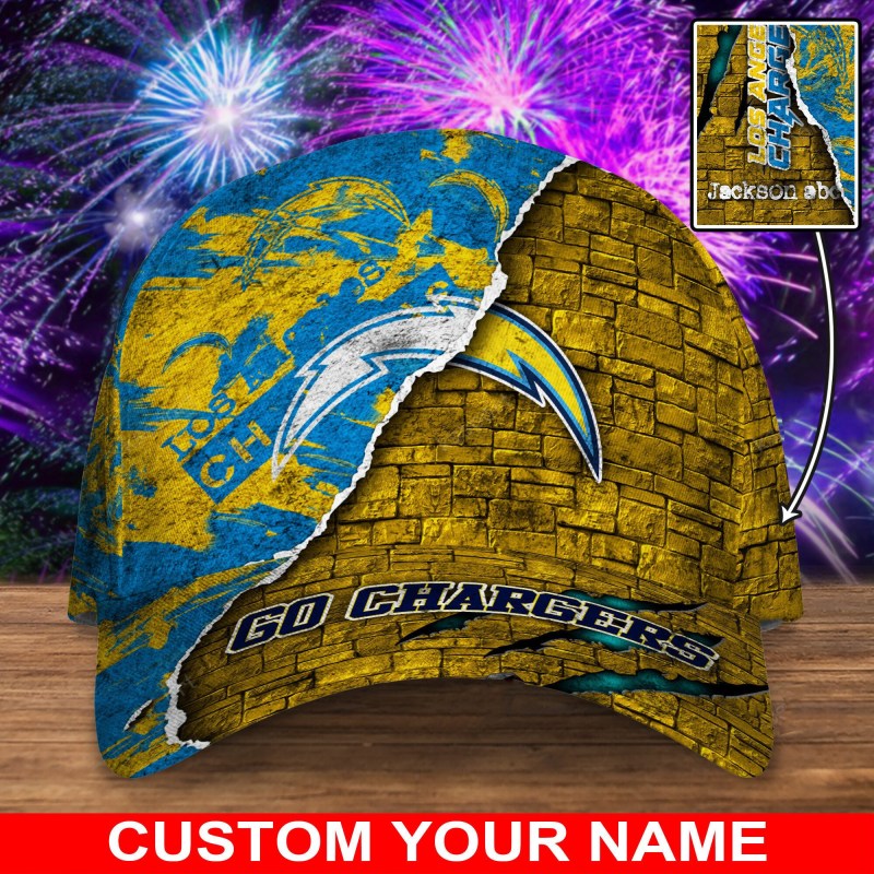 Los Angeles Chargers Personalized Classic Cap
