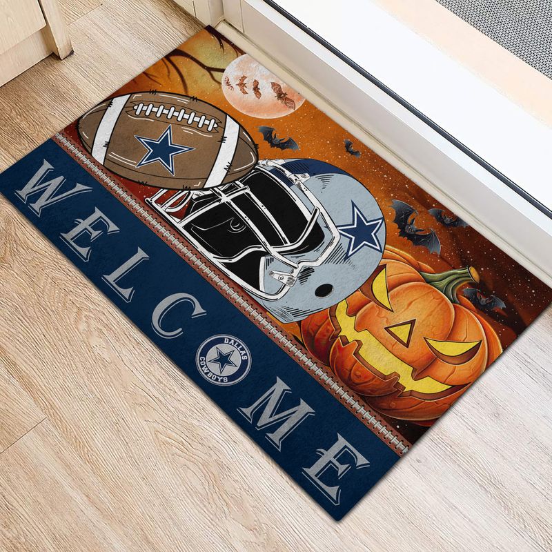 Dallas Cowboys Halloween Doormat