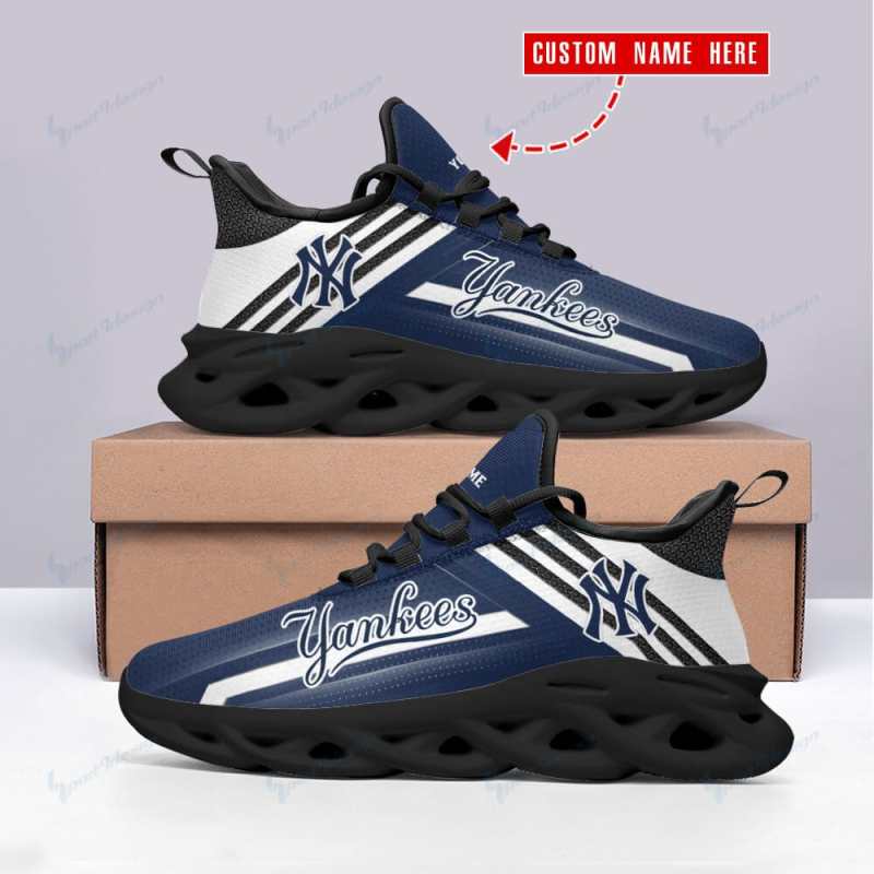 New York Yankees Sneakers Side View