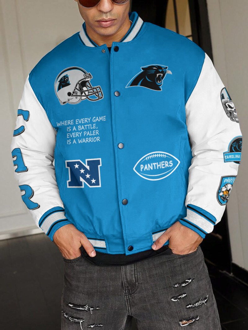 Carolina Panthers Varsity Jacket