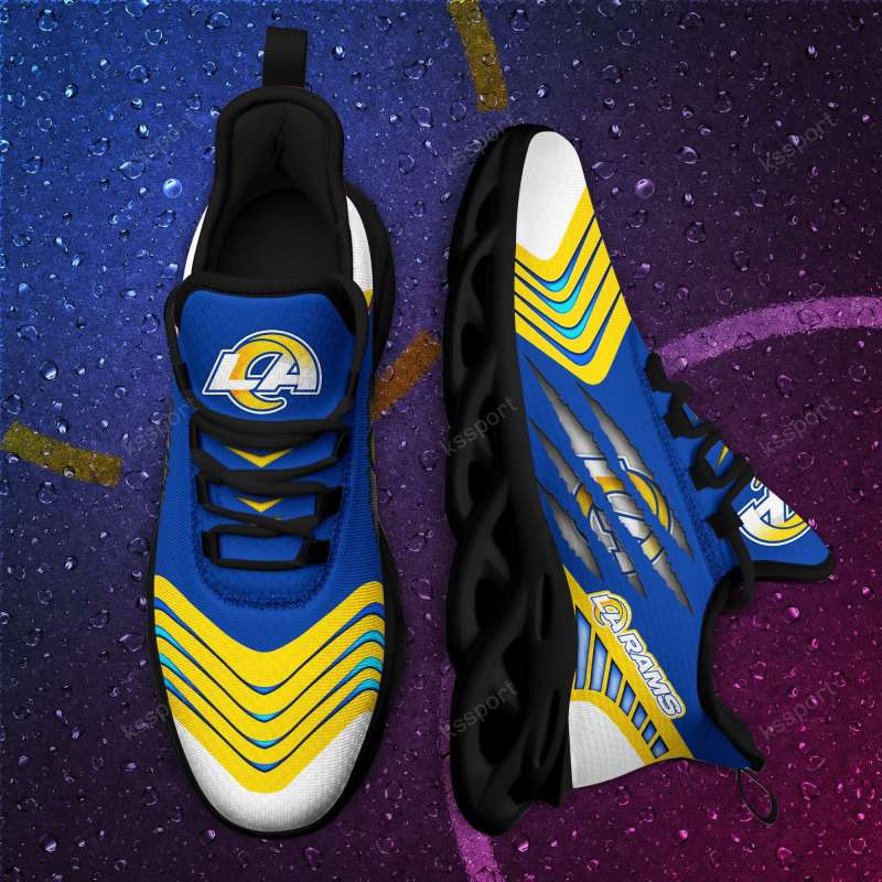 Los Angeles Rams Yezy Running Sneakers 4