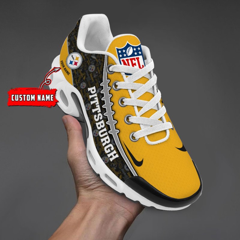 Pittsburgh Steelers Youth Sneakers Top View