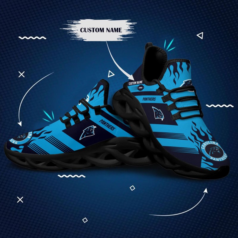 Carolina Panthers Running Sneakers