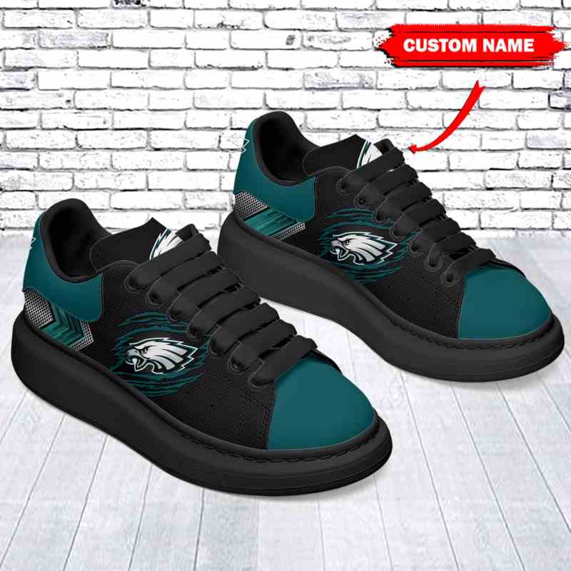 Philadelphia Eagles MQ Sneakers in Black